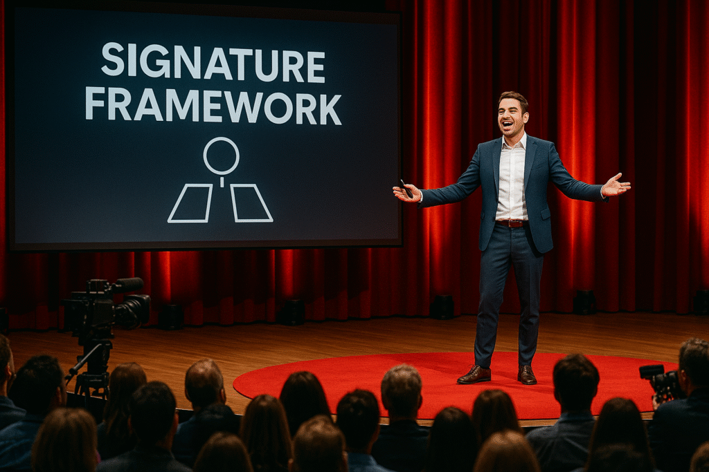 Highly Paid Motivational Speaker by Building a 7-Figure Speaking Business with a Signature Framework